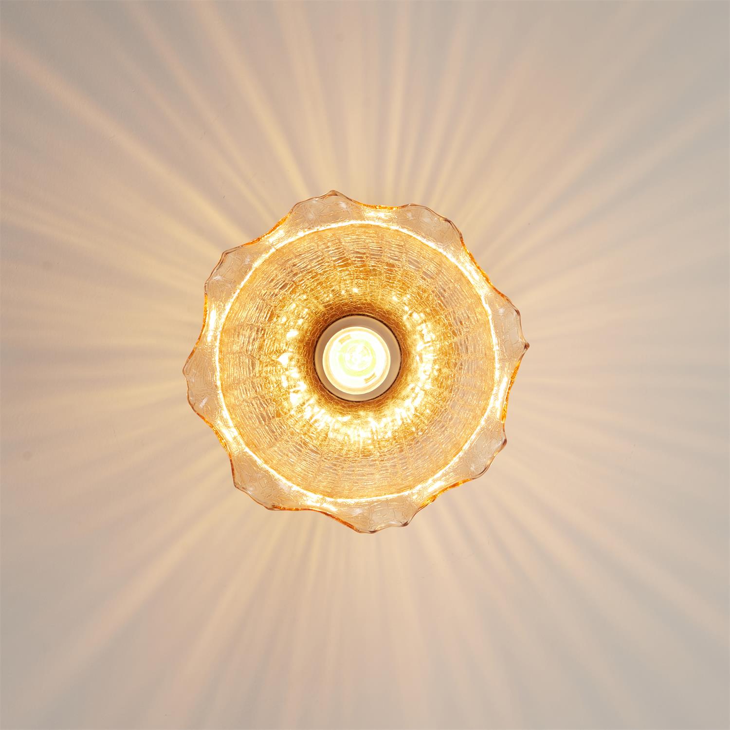 Elano Glass Ceiling Light - Letslighting