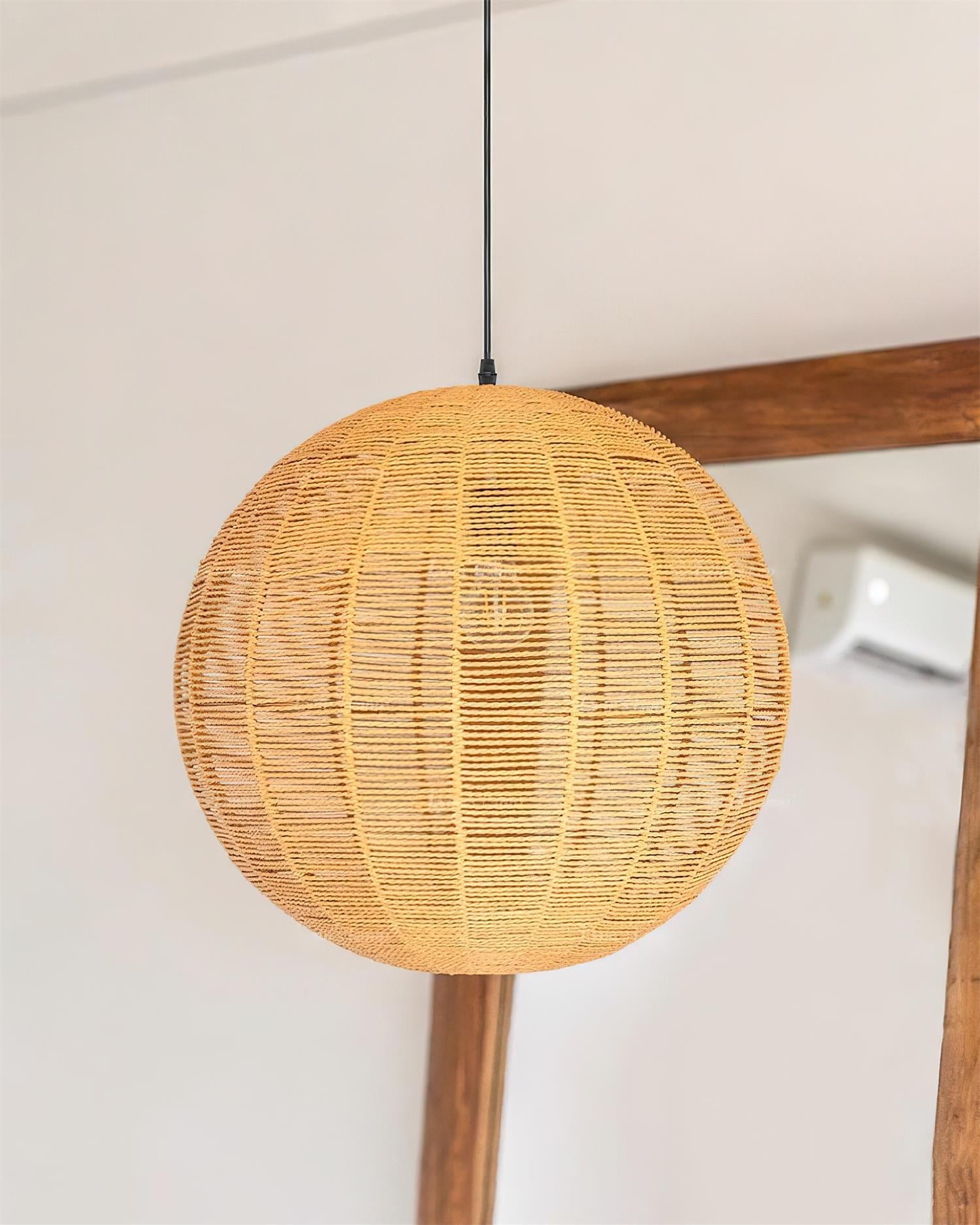 Sola Pendant Light Rattan - Letslighting