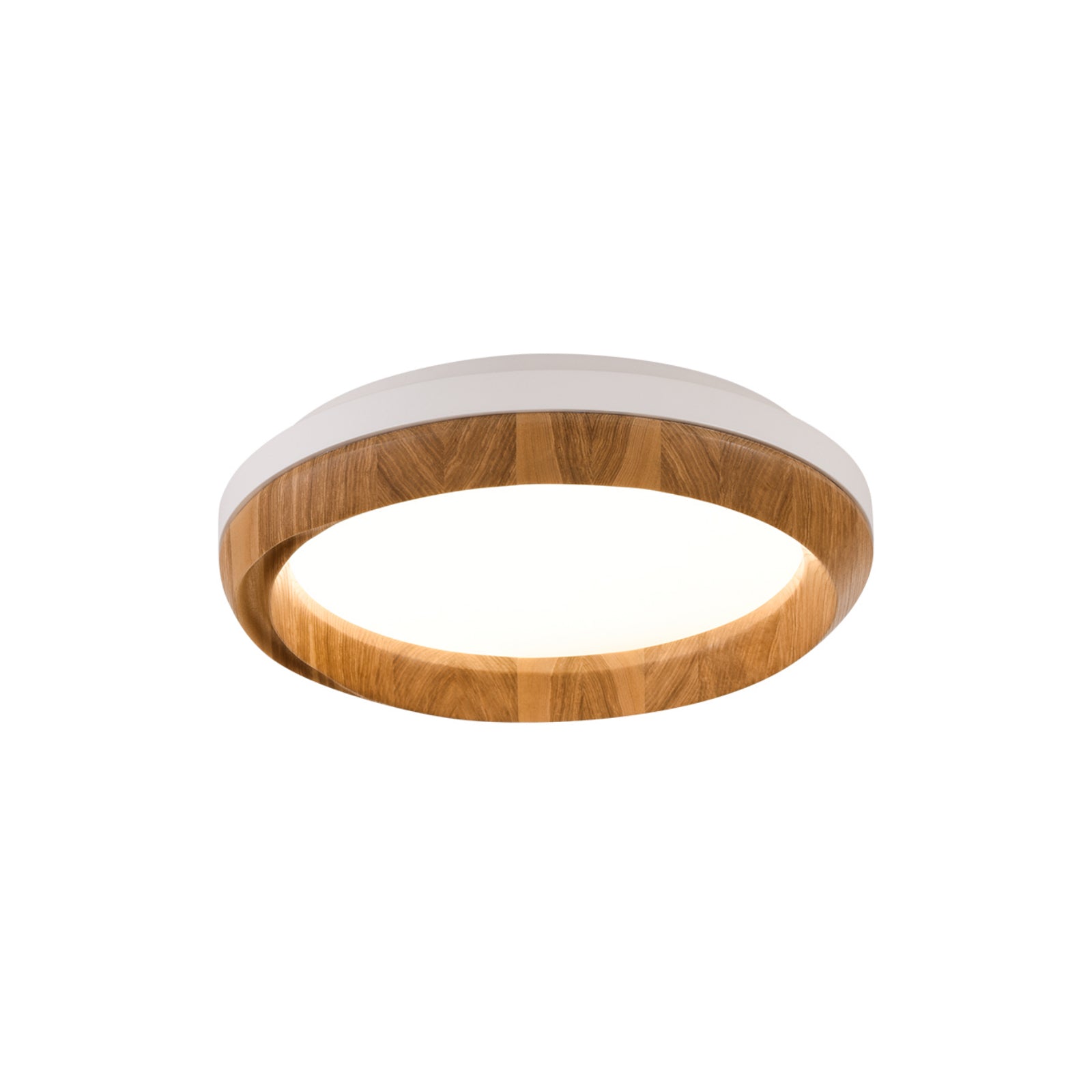 Aurdoreth Modern Minimalist Ripple Wood Ceiling Light - Letslighting