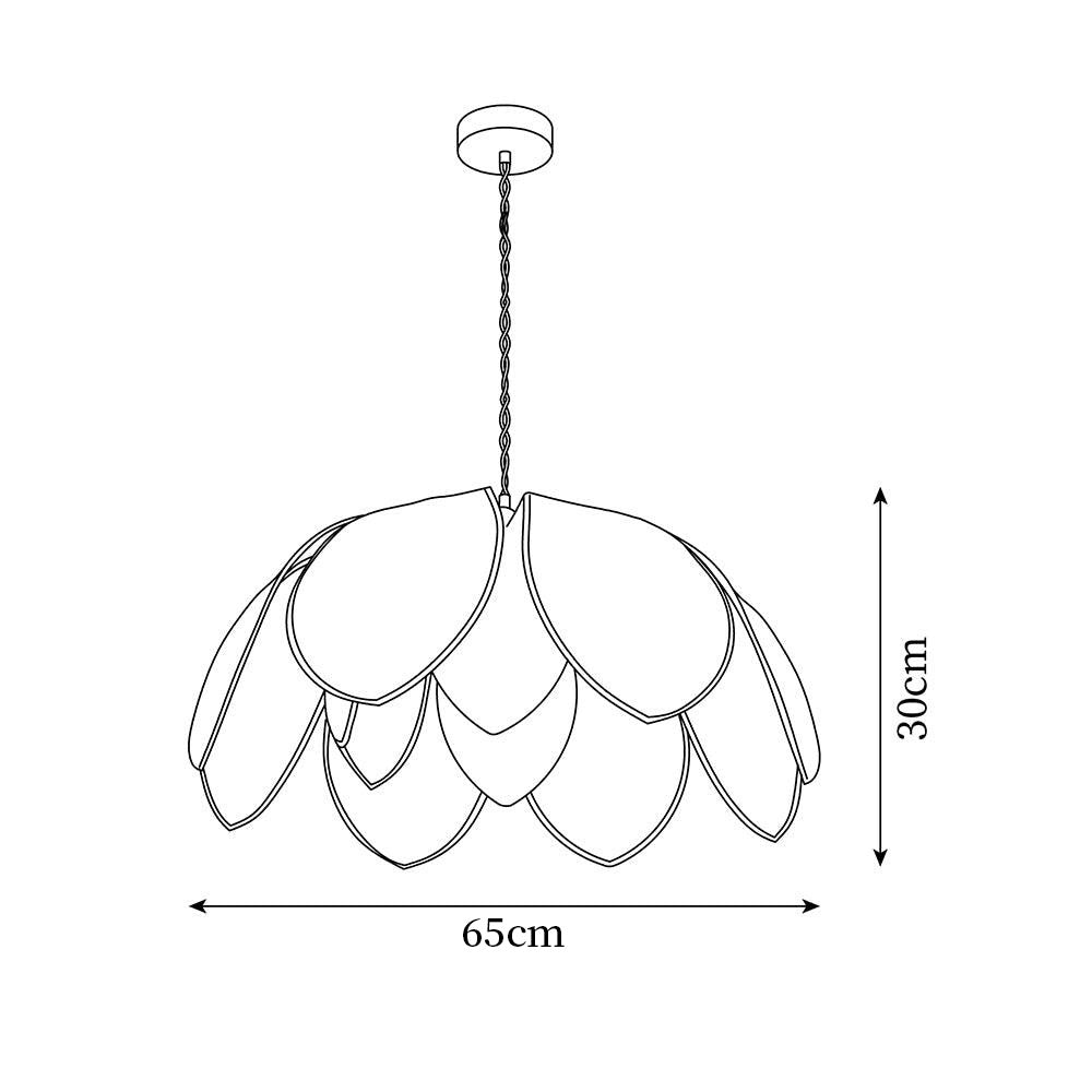 Fionel Rattan Pendant Lamp - Letslighting