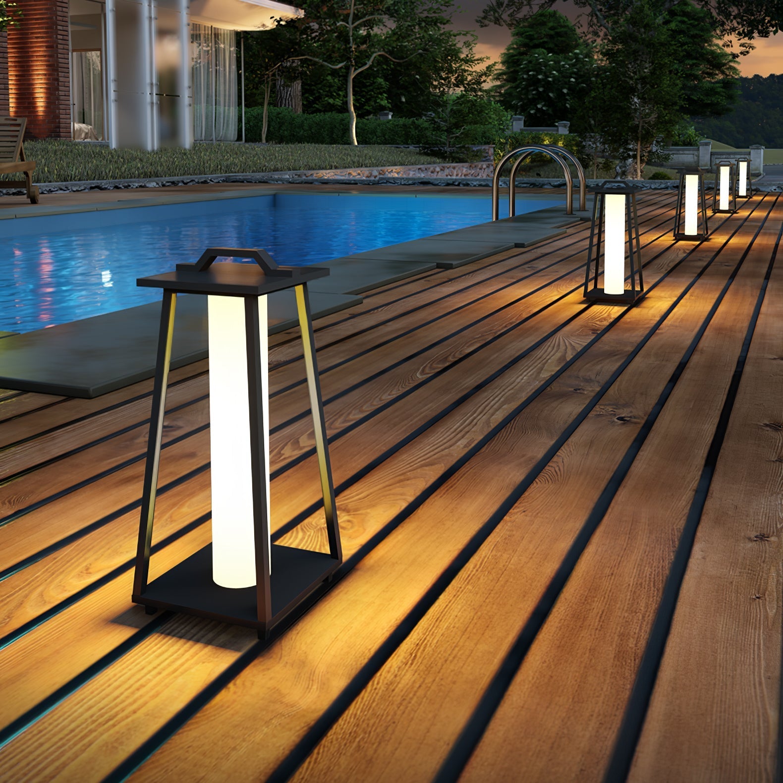 Ray Trapezoid-shaped Portable Outdoor Light - Letslighting
