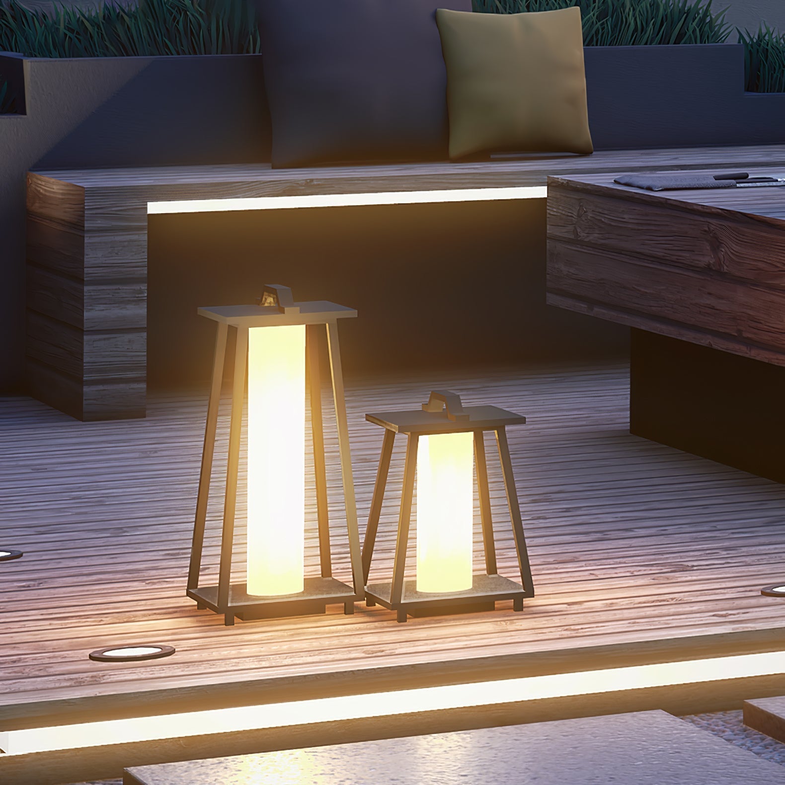 Ray Trapezoid-shaped Portable Outdoor Light - Letslighting