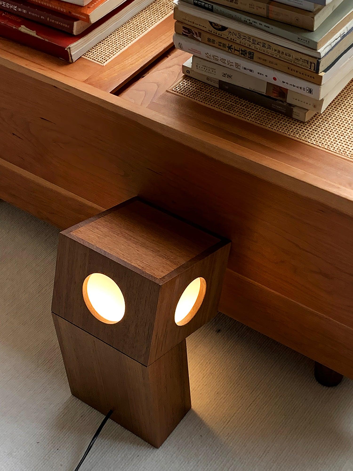 Geo Modern Wood Table Lamp - Letslighting