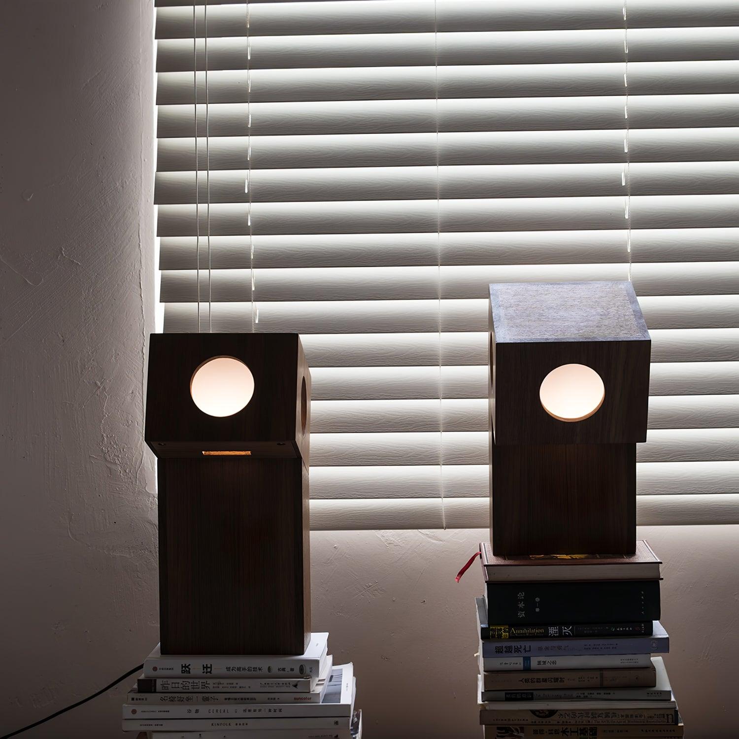 Geo Modern Wood Table Lamp - Letslighting