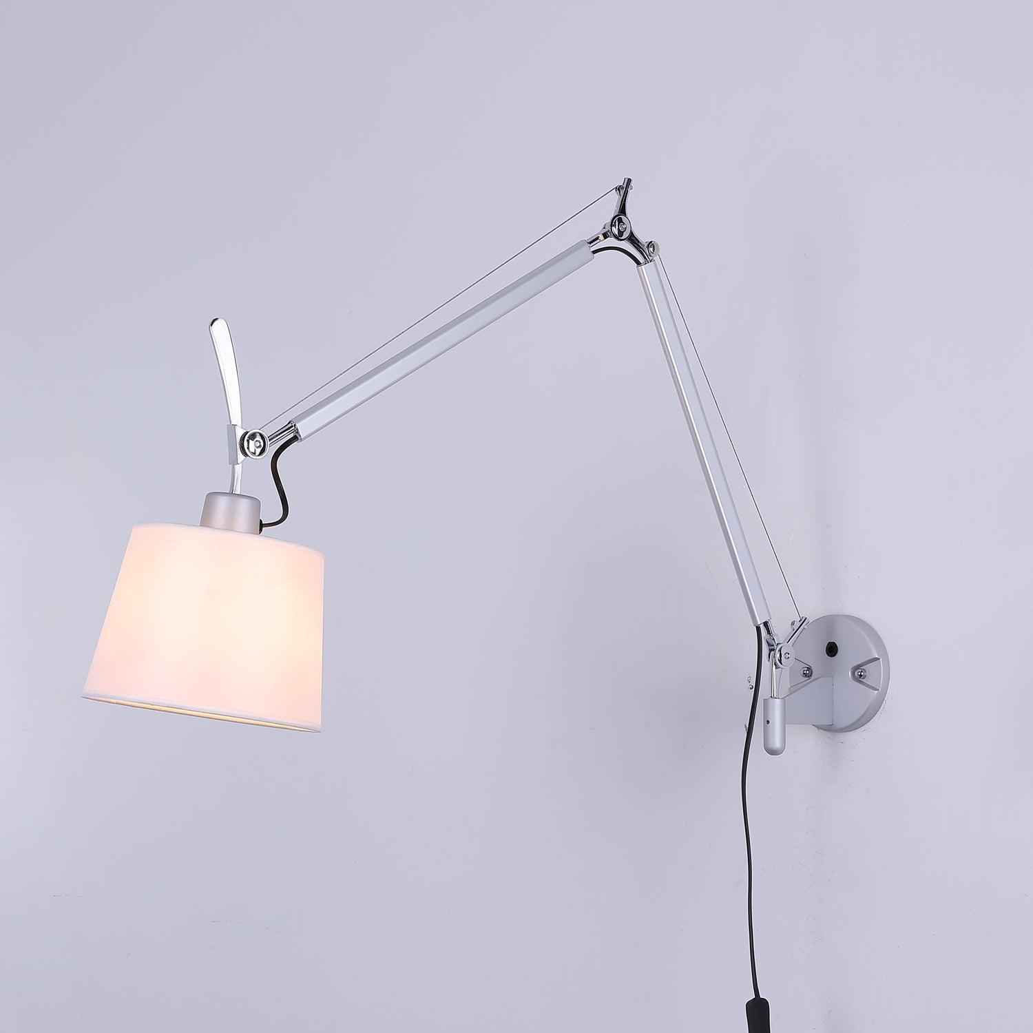 Elvinir Rocker Modern Design Fabric Wall Lamp - Letslighting