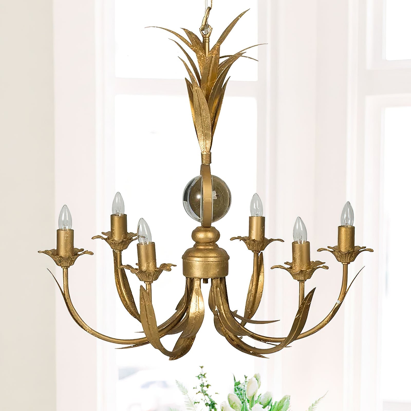 Zamarir Vintage Industrial 6-Light Chandelier - Letslighting