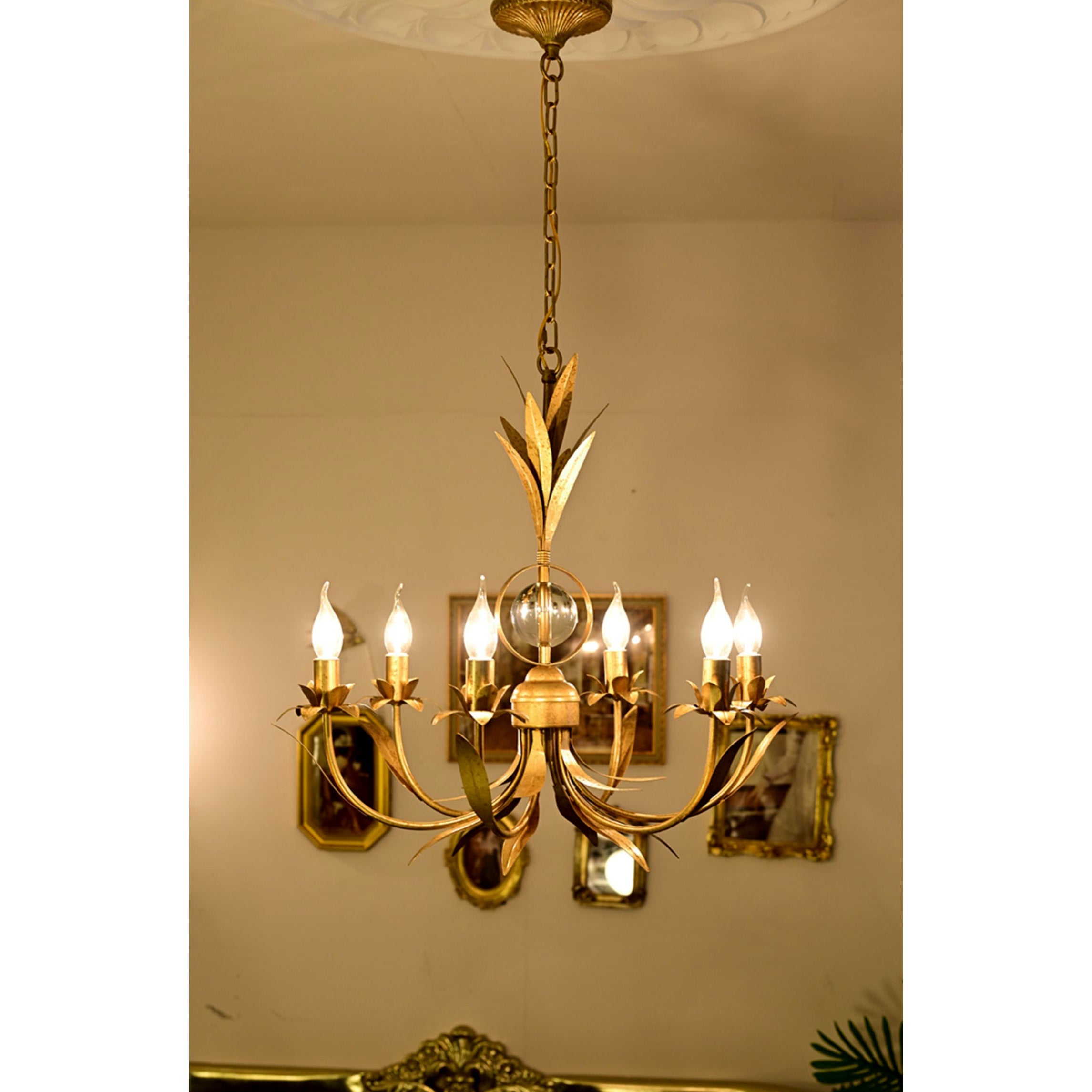Zamarir Vintage Industrial 6-Light Chandelier - Letslighting