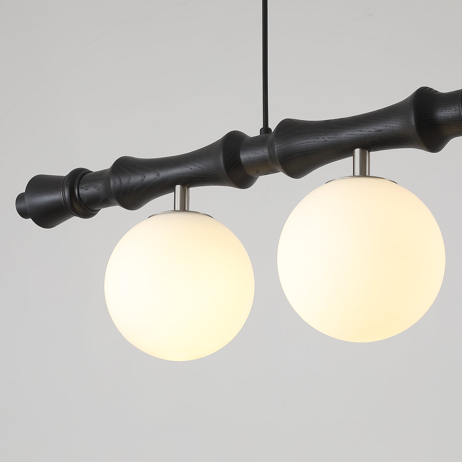 Bivio Wooden Pendant Light - Letslighting