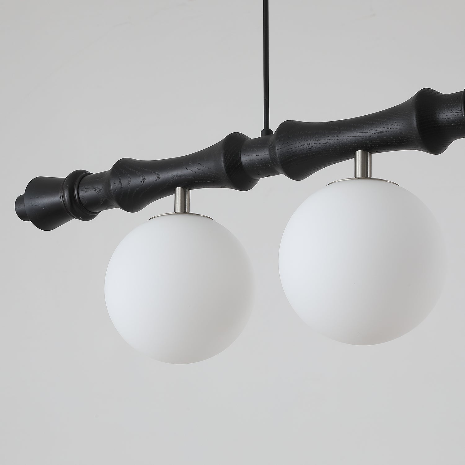 Bivio Wooden Pendant Light - Letslighting