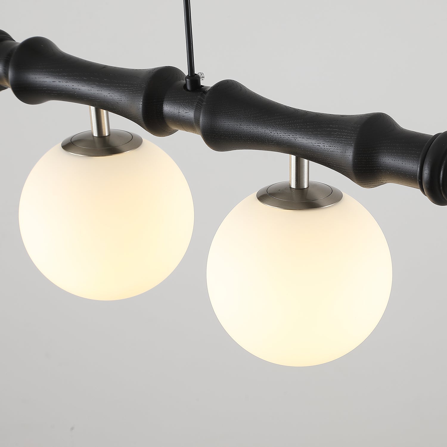 Bivio Wooden Pendant Light - Letslighting