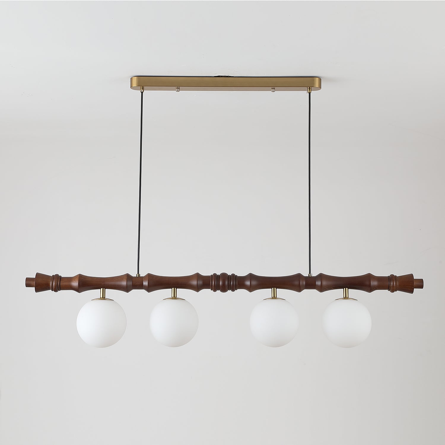 Bivio Wooden Pendant Light - Letslighting