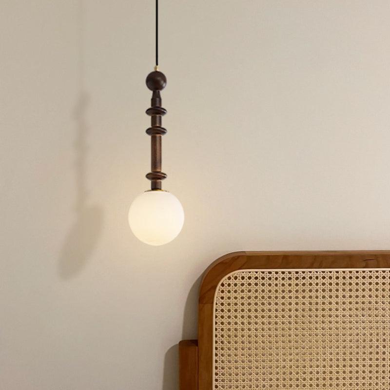 Vesera Wood Industrial Pendant Light - Letslighting