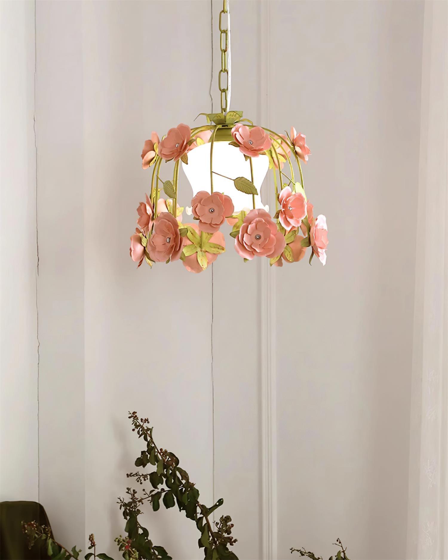 Bellova Floral Chandelier - Letslighting