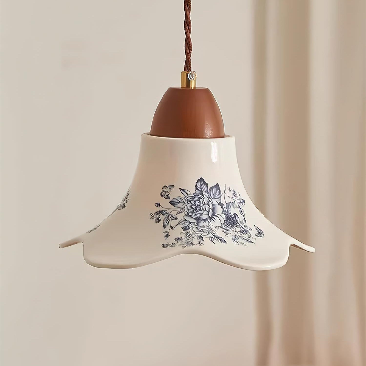 Olivia Ceramics Pendant Lights Flower-shaped - Letslighting