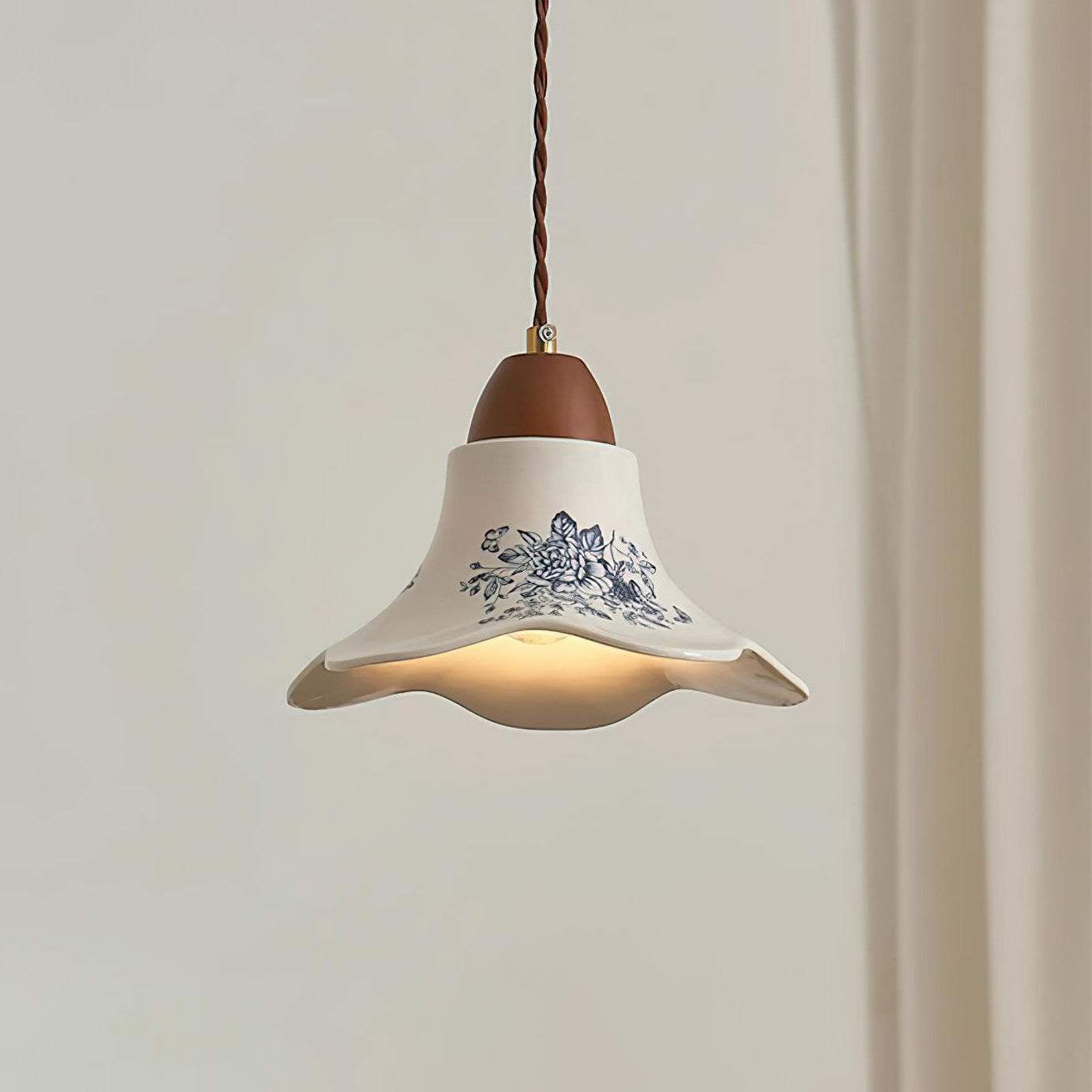 Olivia Ceramics Pendant Lights Flower-shaped - Letslighting
