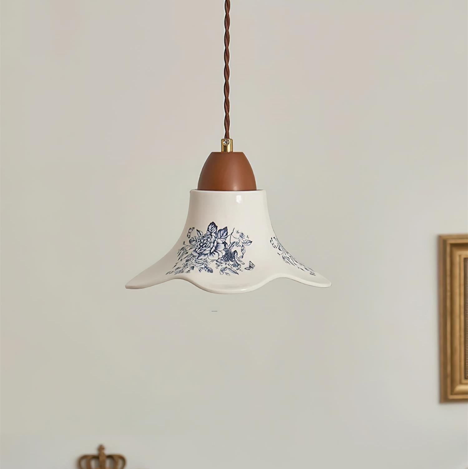 Olivia Ceramics Pendant Lights Flower-shaped - Letslighting
