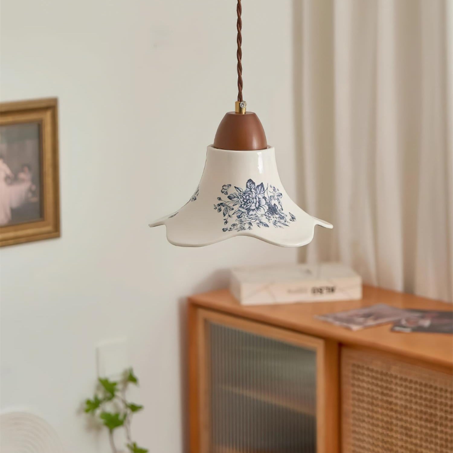 Olivia Ceramics Pendant Lights Flower-shaped - Letslighting