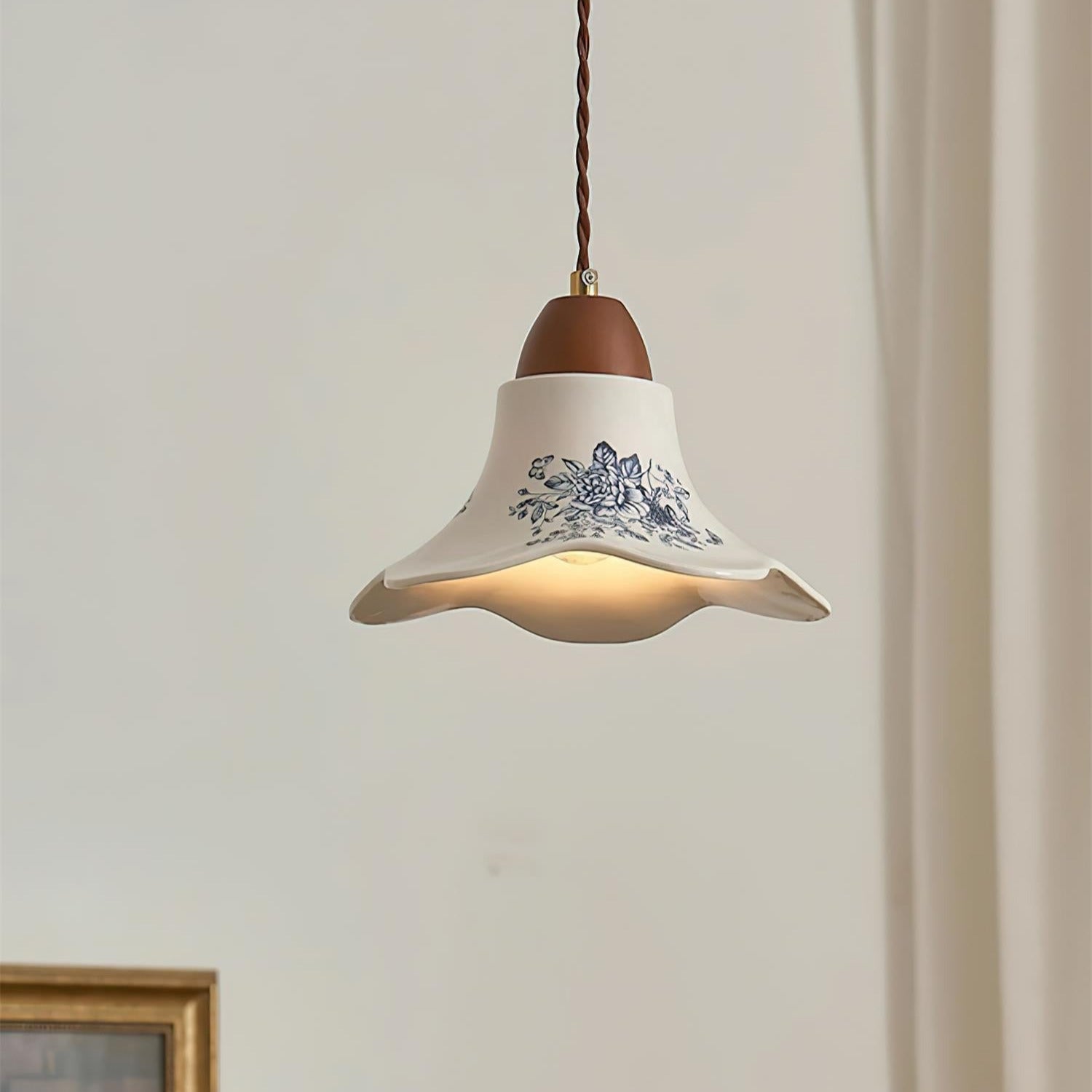 Olivia Ceramics Pendant Lights Flower-shaped - Letslighting