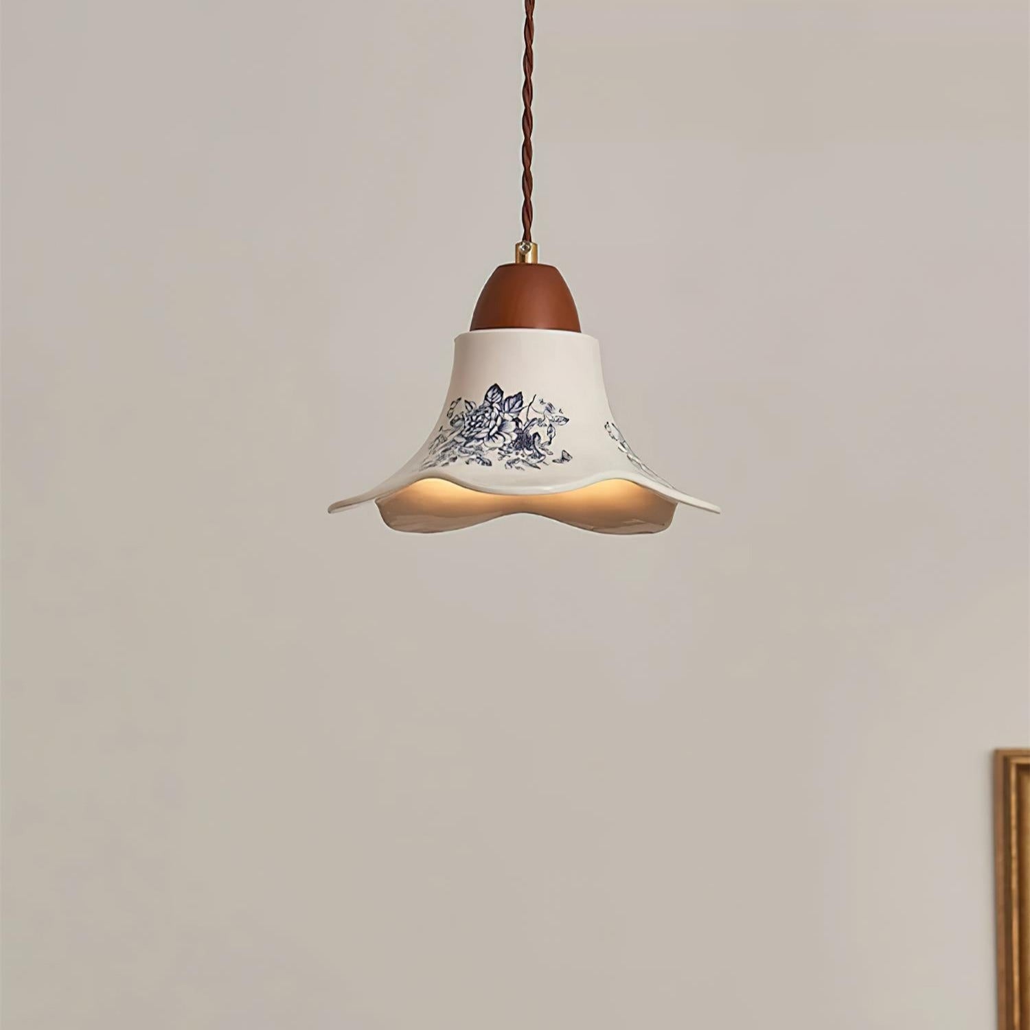 Olivia Ceramics Pendant Lights Flower-shaped - Letslighting