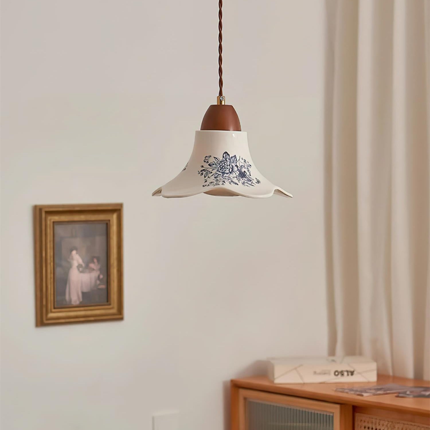 Olivia Ceramics Pendant Lights Flower-shaped - Letslighting