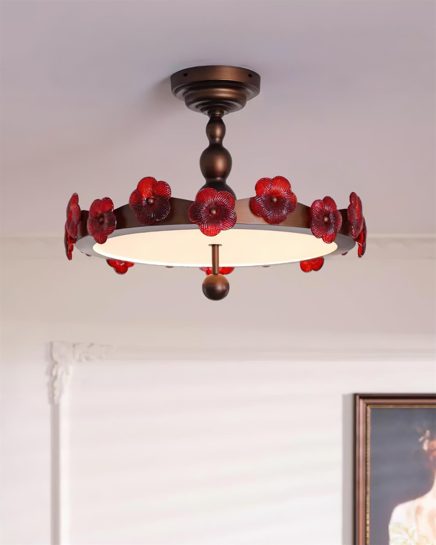 Rosetta Floral Ceiling Lamp - Letslighting