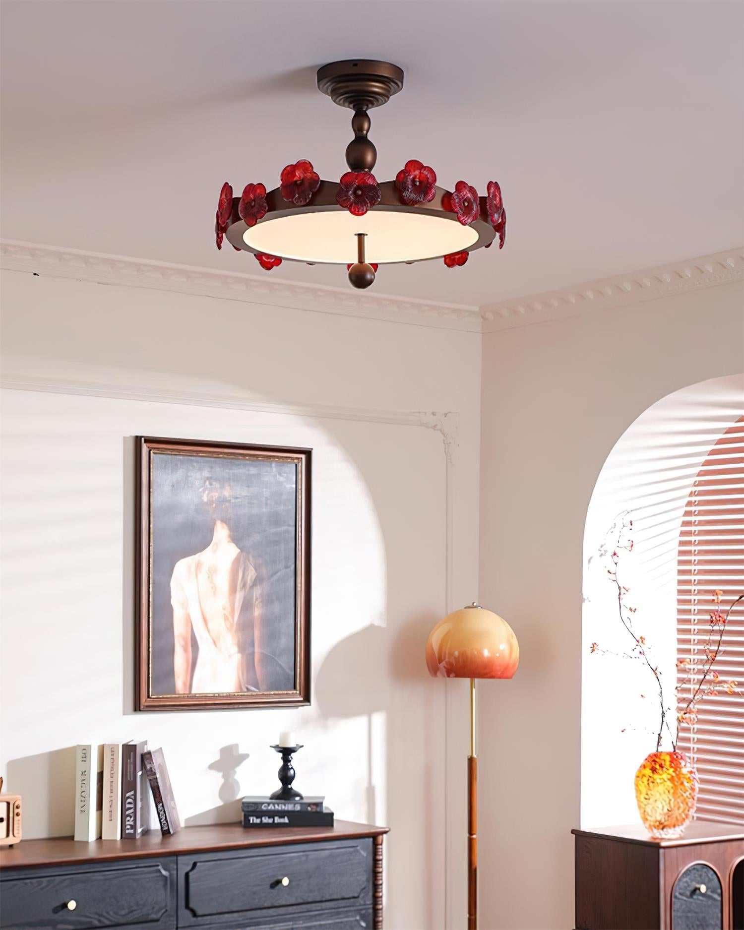 Rosetta Floral Ceiling Lamp - Letslighting