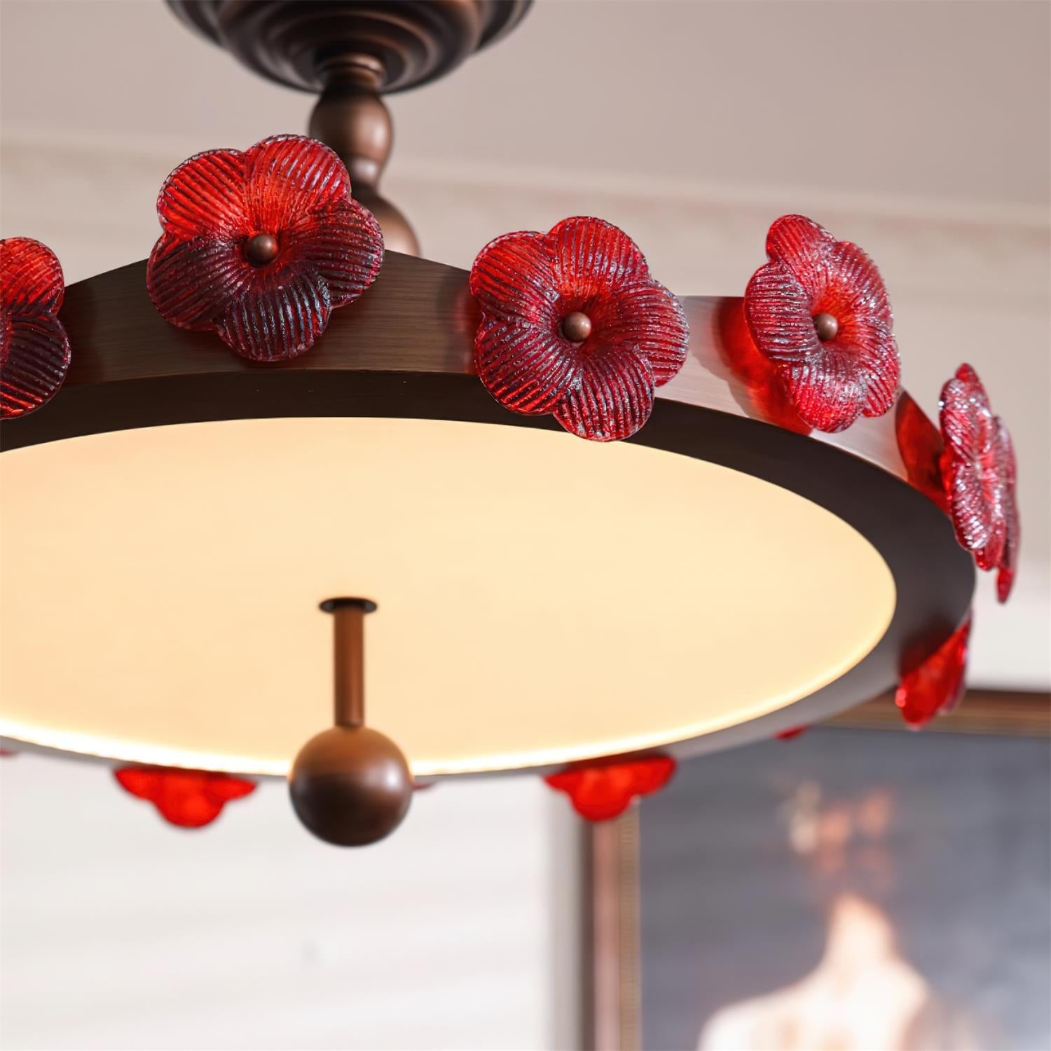 Rosetta Floral Ceiling Lamp - Letslighting