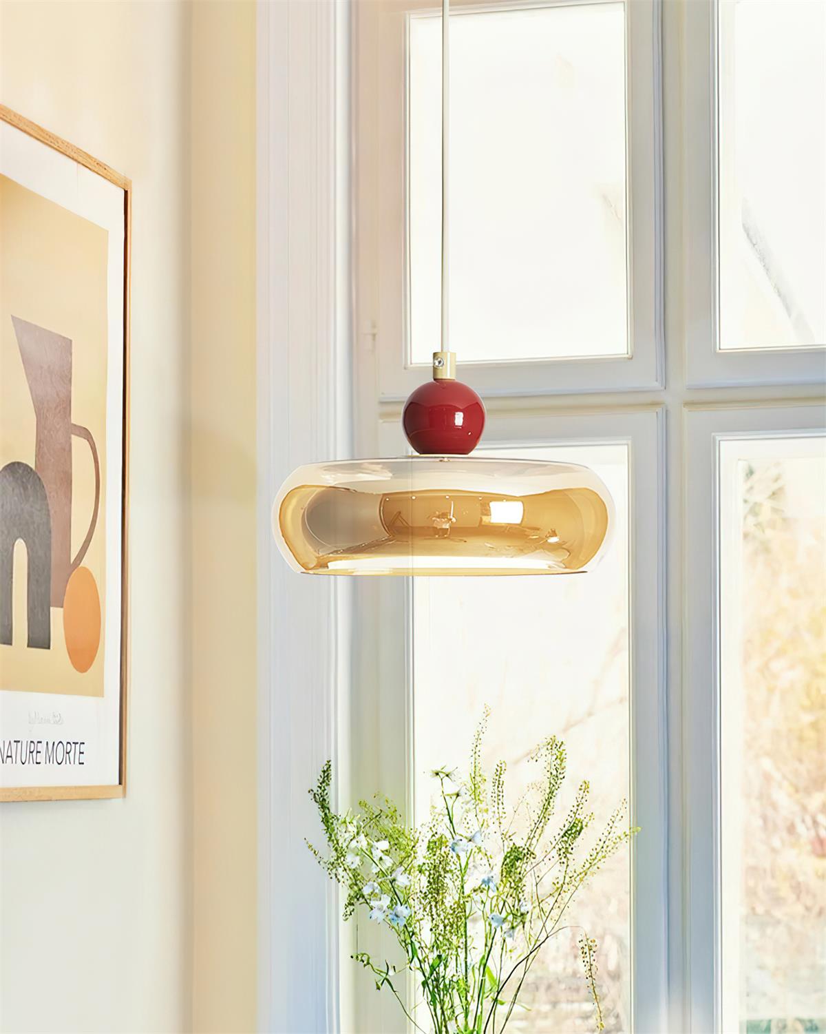 Jojo Pendant Lamp Amber*Red - Letslighting