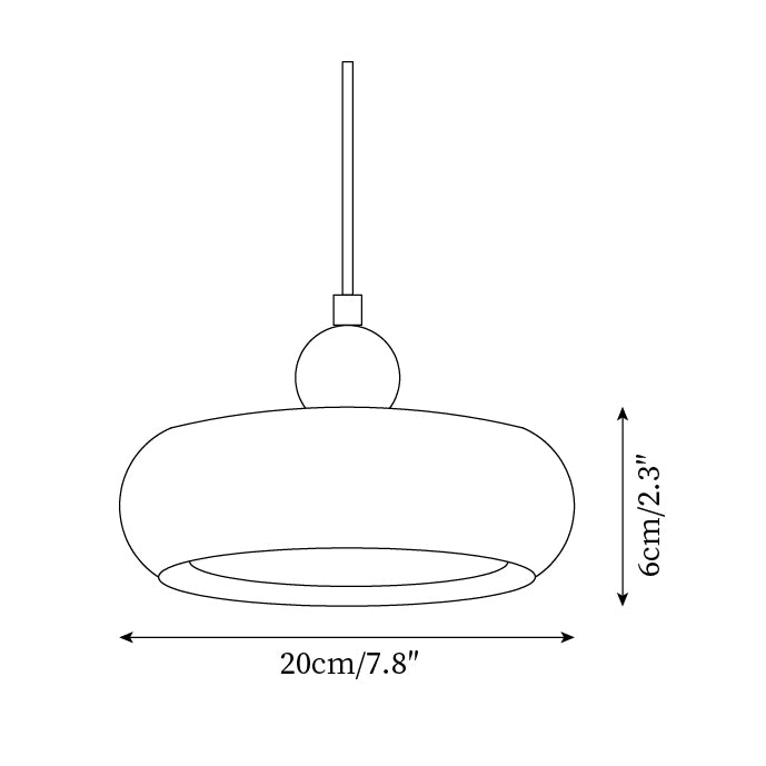 Jojo Pendant Lamp Amber*Red - Letslighting