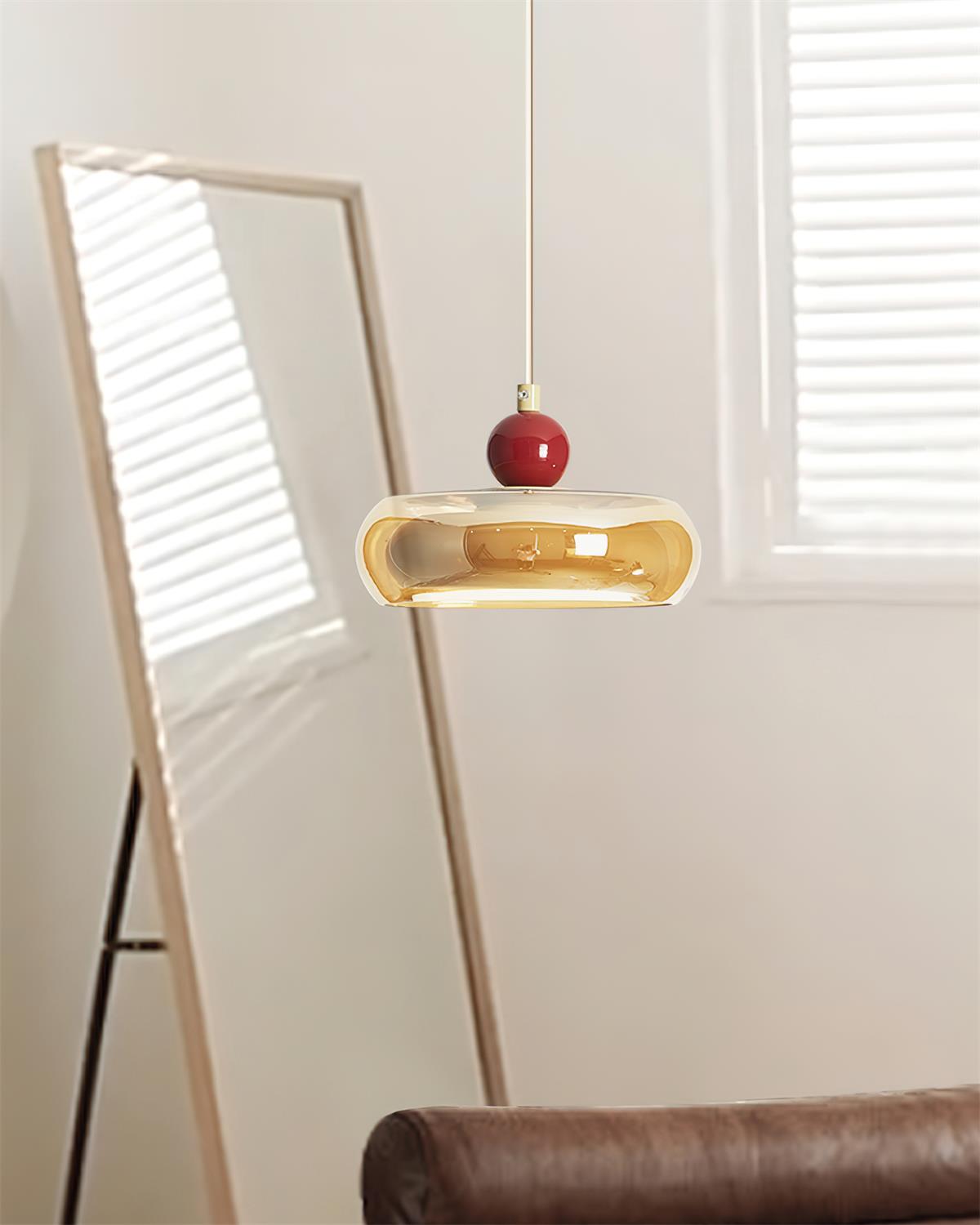 Jojo Pendant Lamp Amber*Red - Letslighting