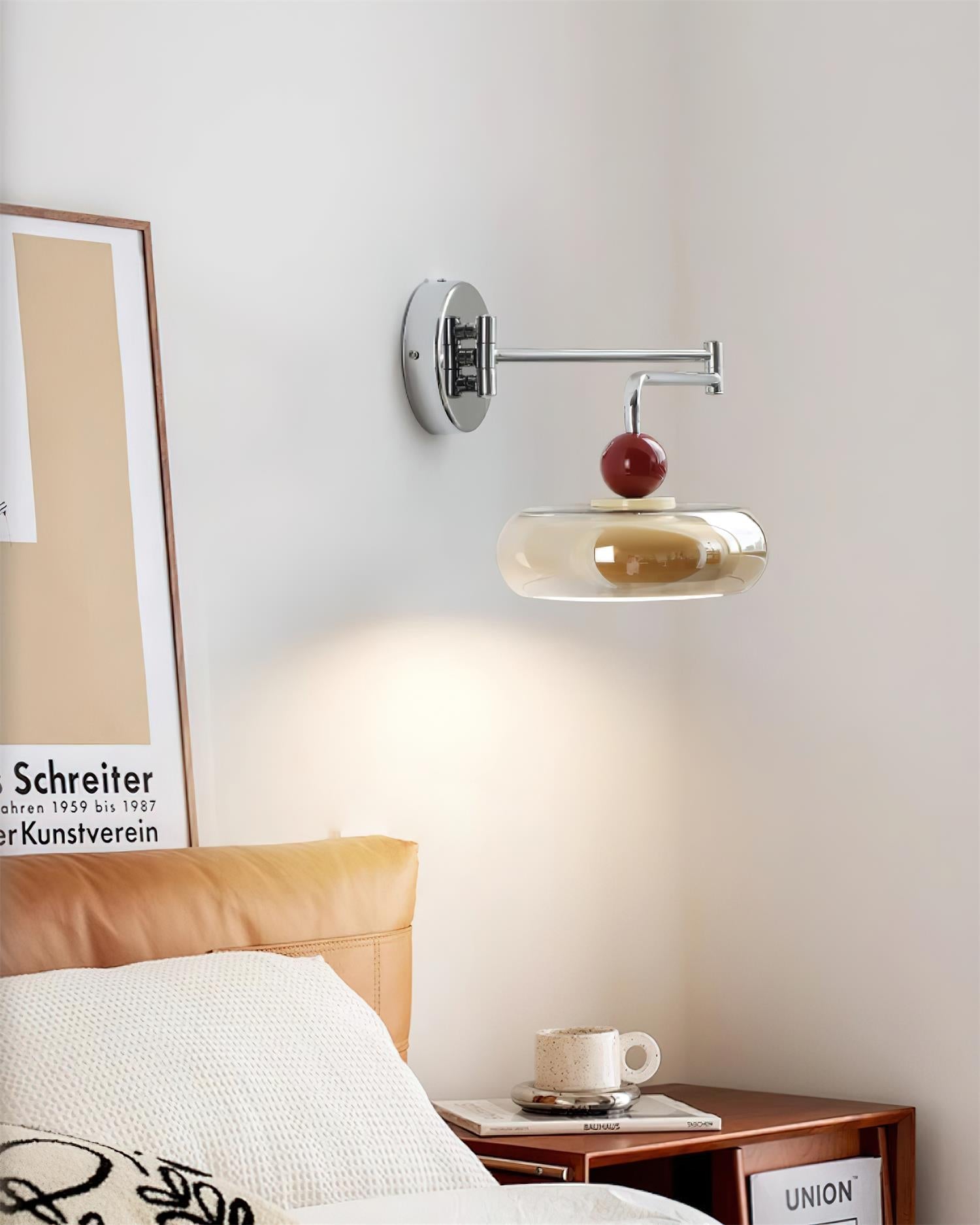 Rotan Wall Lamp Cherry Sleek - Letslighting