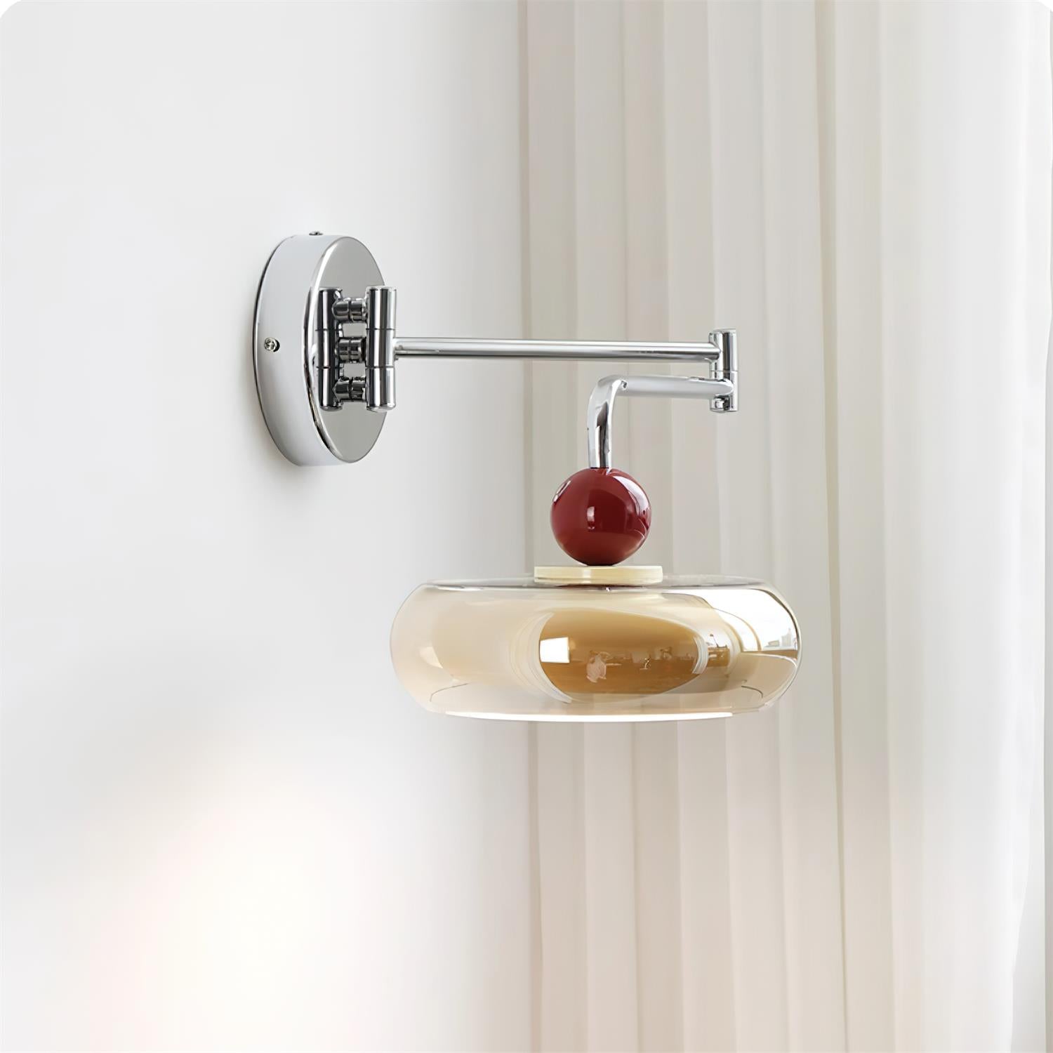 Rotan Wall Lamp Cherry Sleek - Letslighting