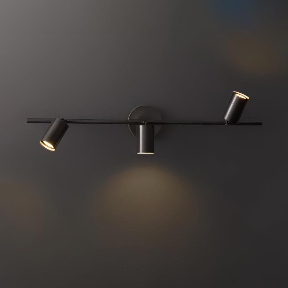 Grover Rotatable Brass Spotlight Wall Light - Letslighting