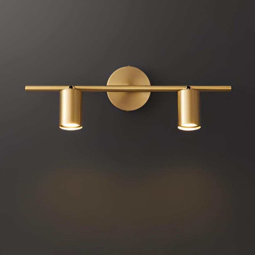 Grover Rotatable Brass Spotlight Wall Light - Letslighting