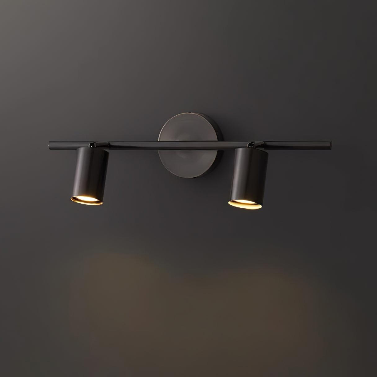 Grover Rotatable Brass Spotlight Wall Light - Letslighting
