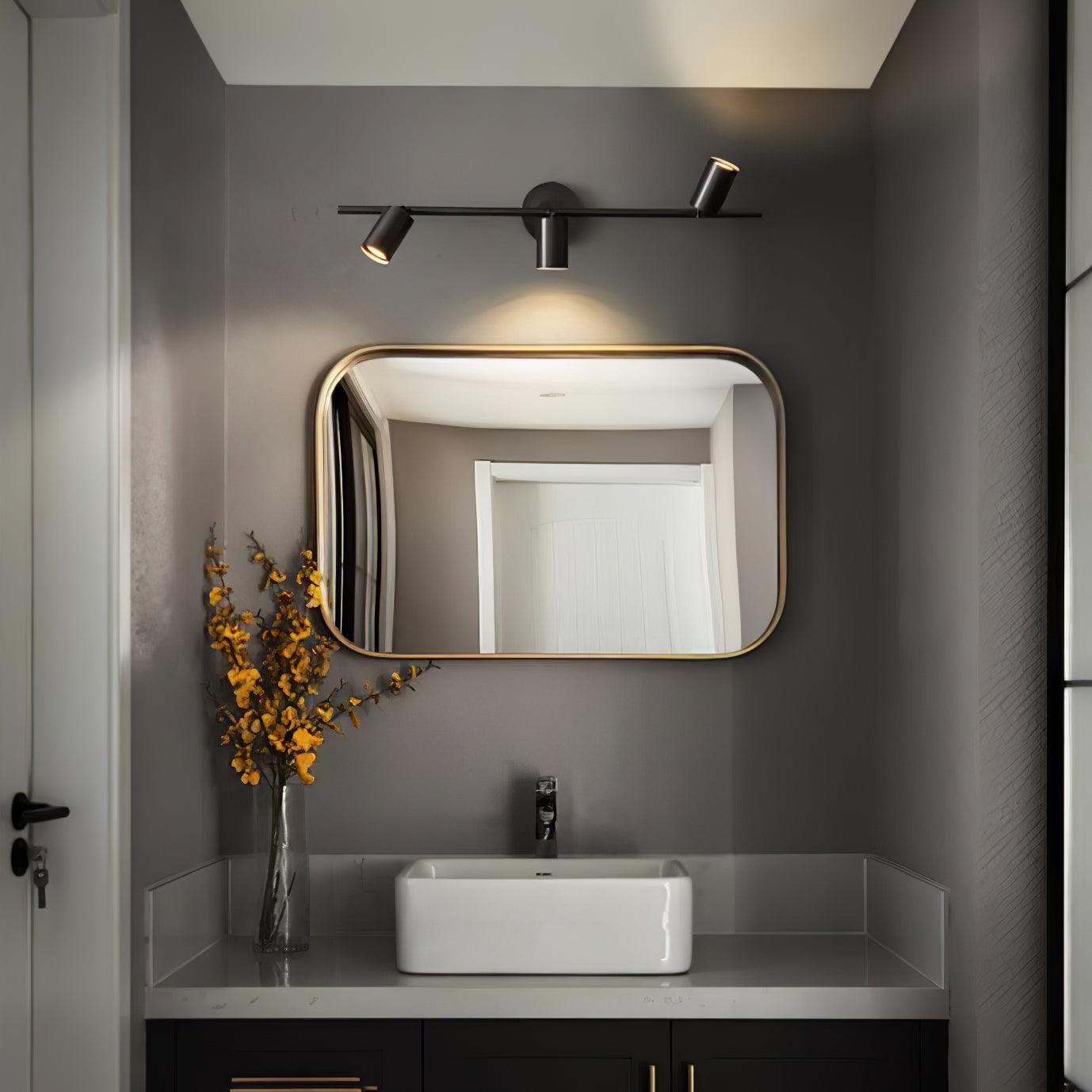 Grover Rotatable Brass Spotlight Wall Light - Letslighting