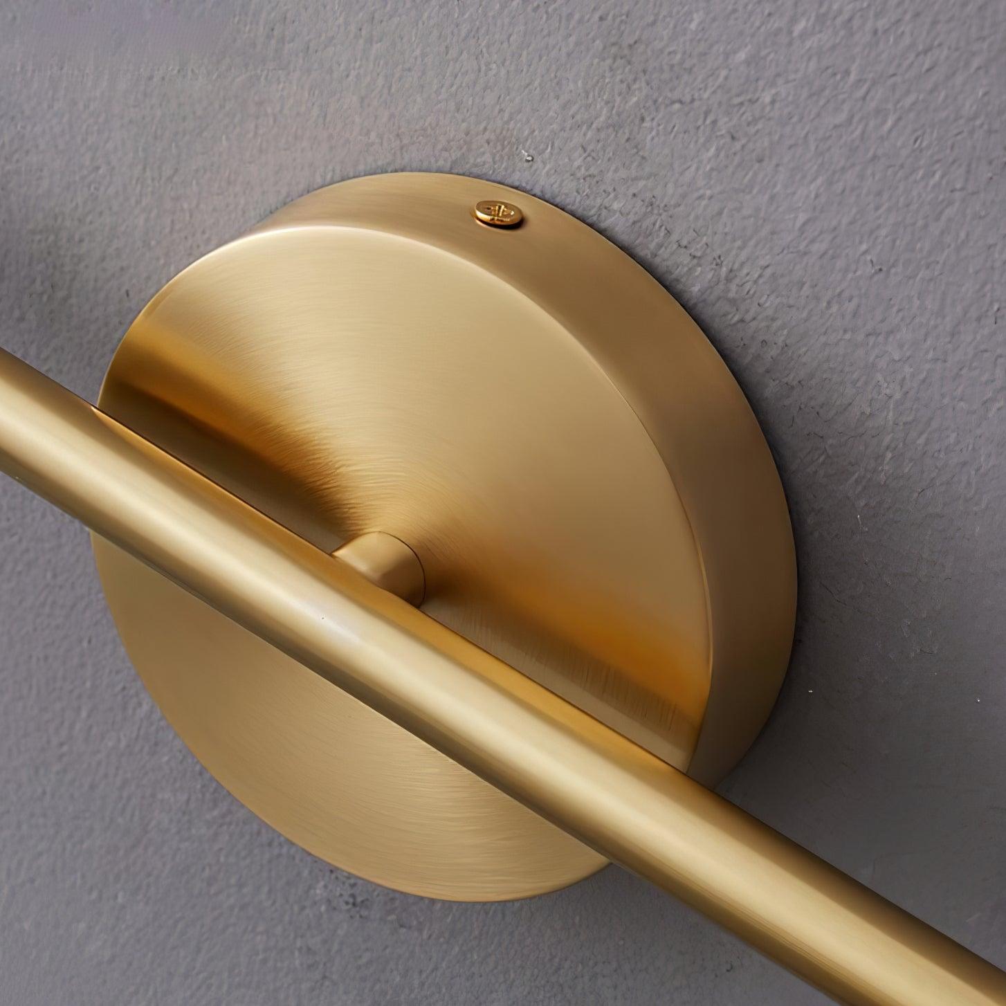 Grover Rotatable Brass Spotlight Wall Light - Letslighting