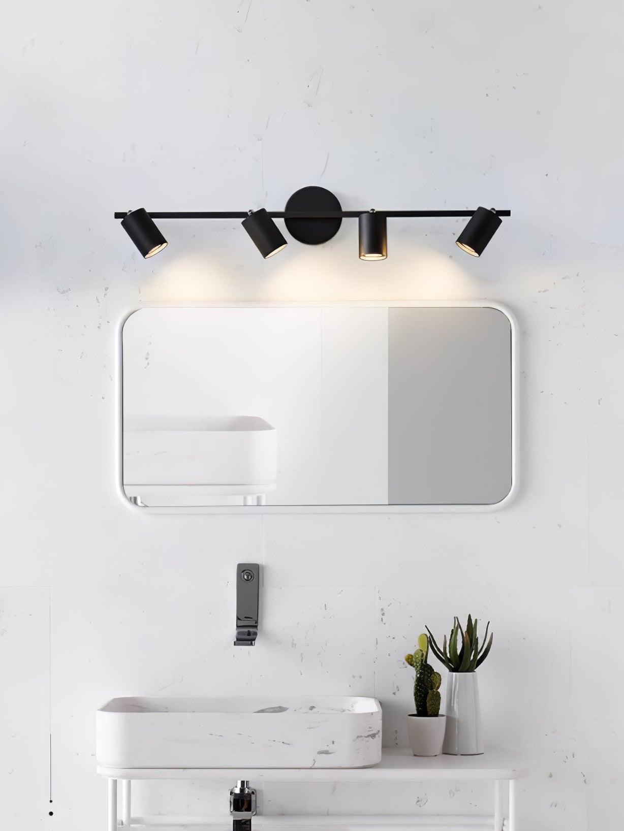 Grover Rotatable Brass Spotlight Wall Light - Letslighting