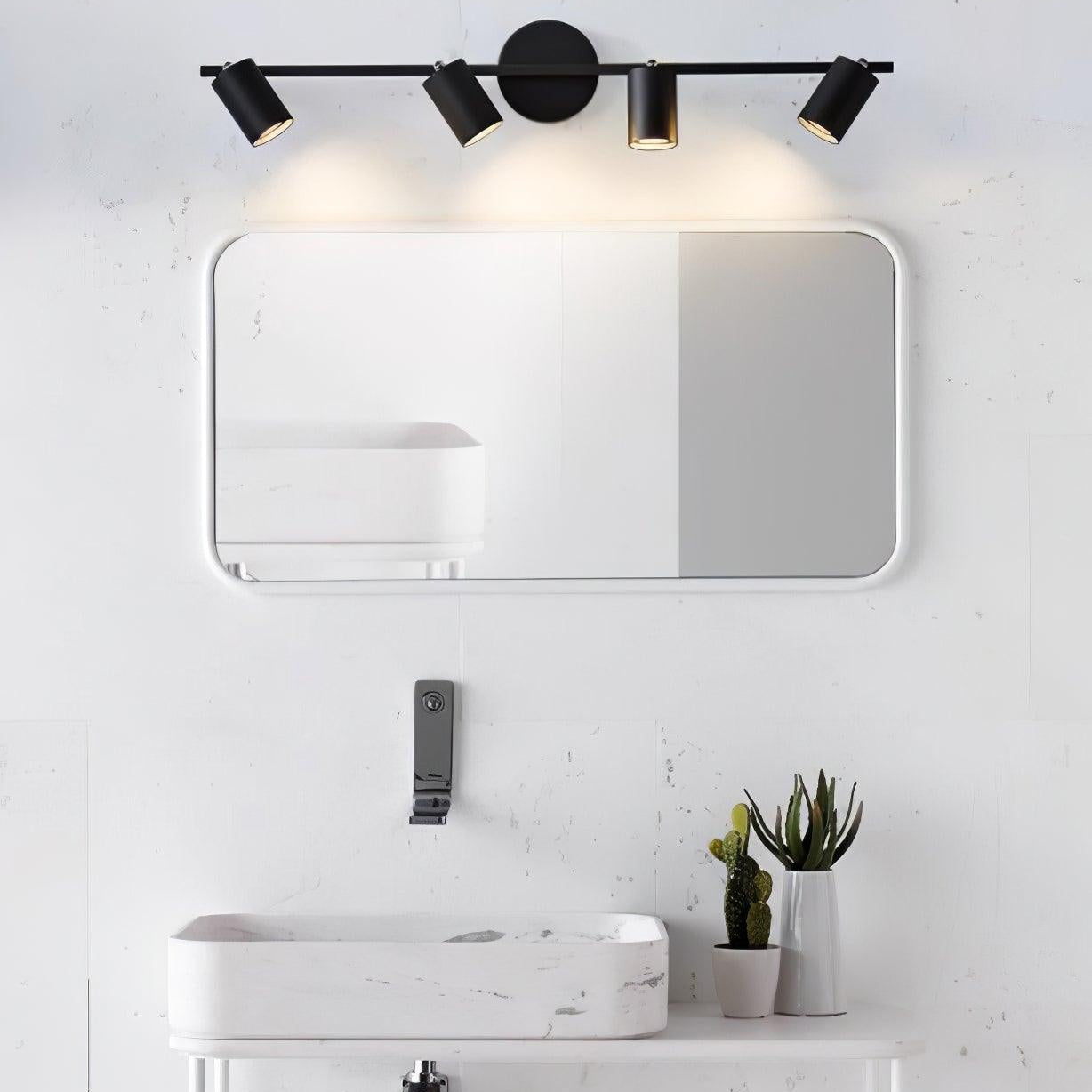 Grover Rotatable Brass Spotlight Wall Light - Letslighting