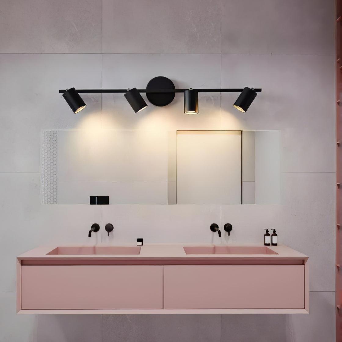 Grover Rotatable Brass Spotlight Wall Light - Letslighting