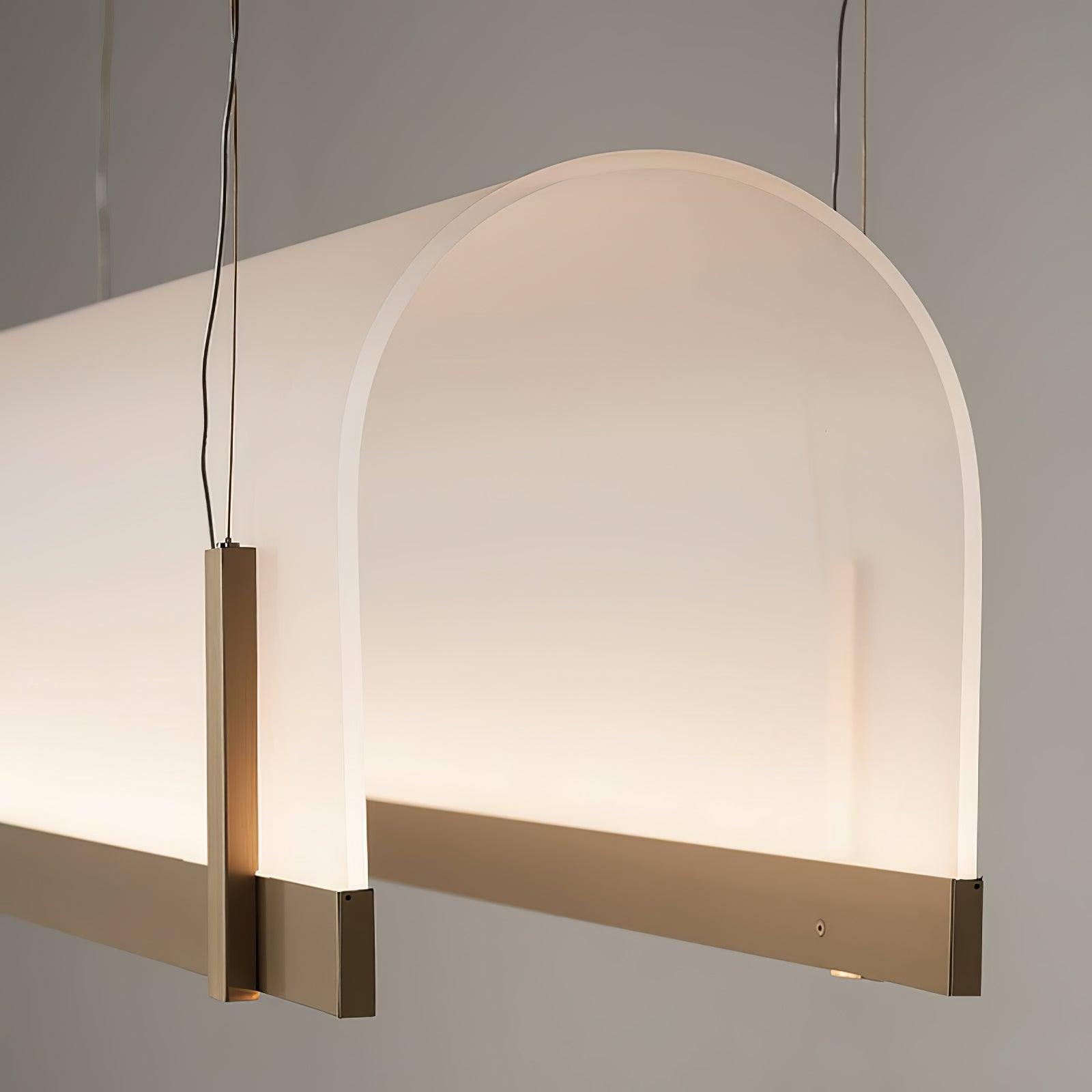 Cevinen Linear Gold Pendant Light - Letslighting
