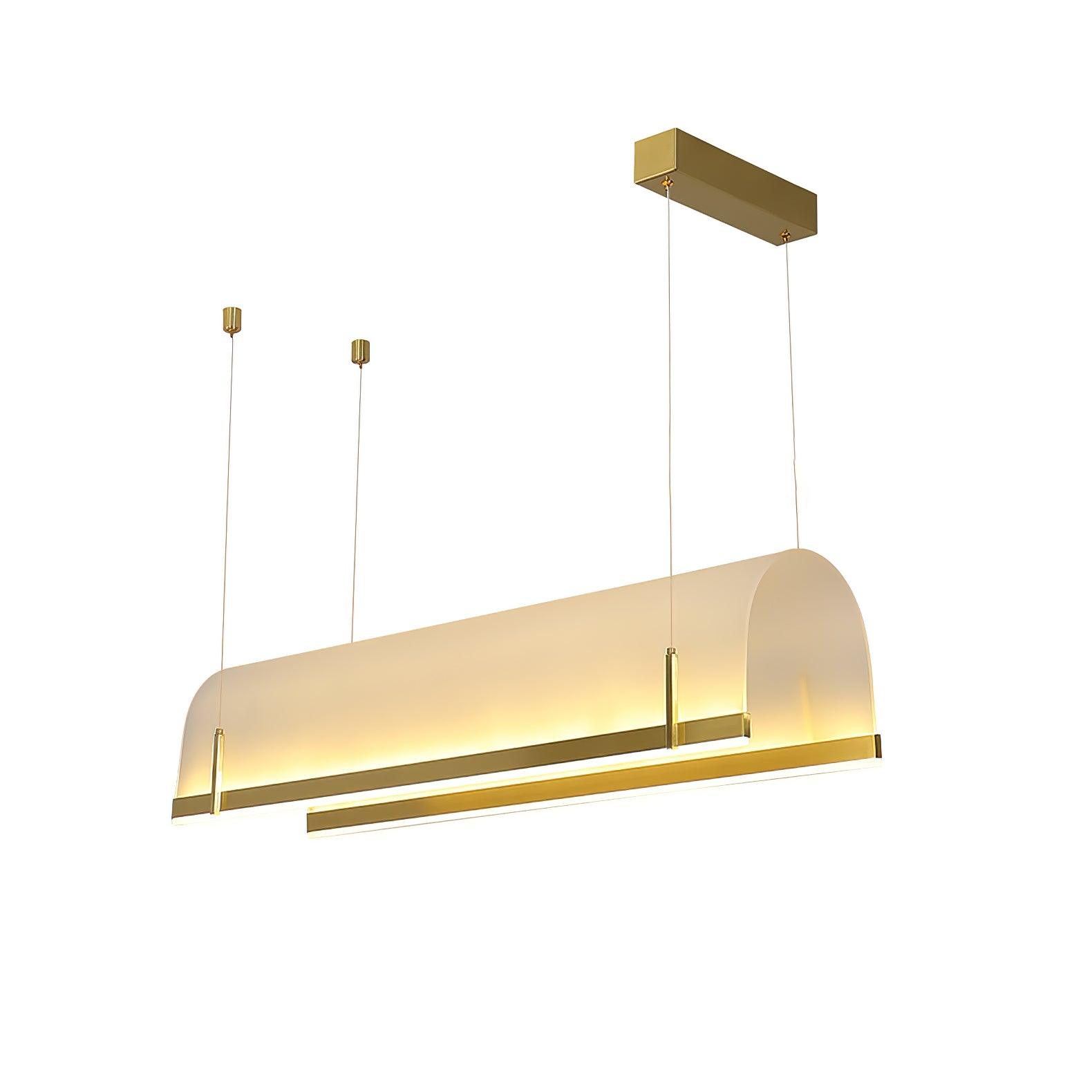 Cevinen Linear Gold Pendant Light - Letslighting