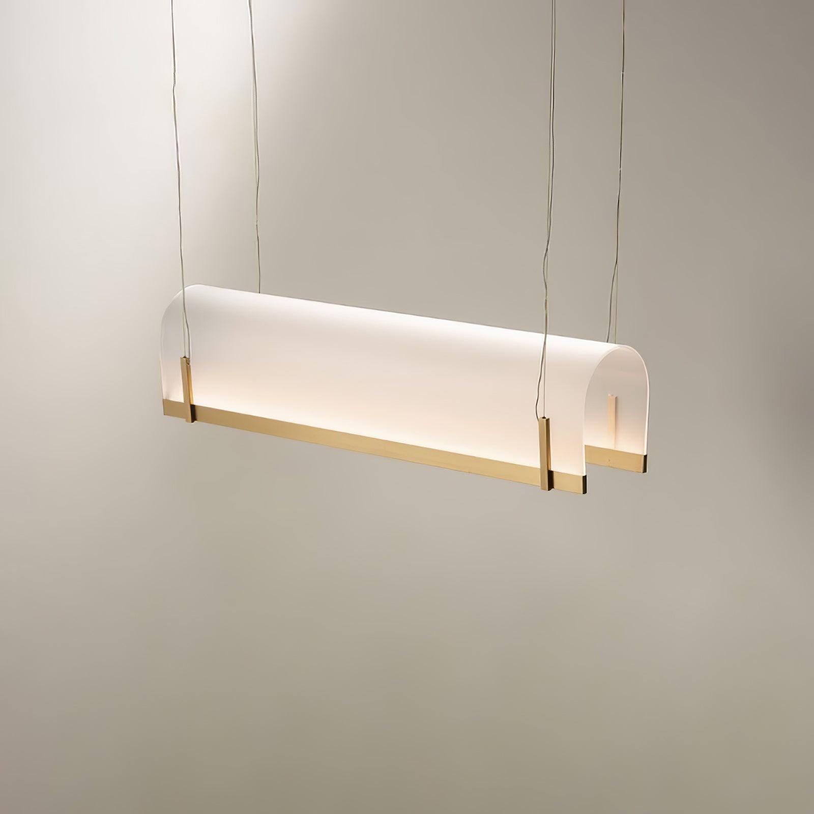 Cevinen Linear Gold Pendant Light - Letslighting