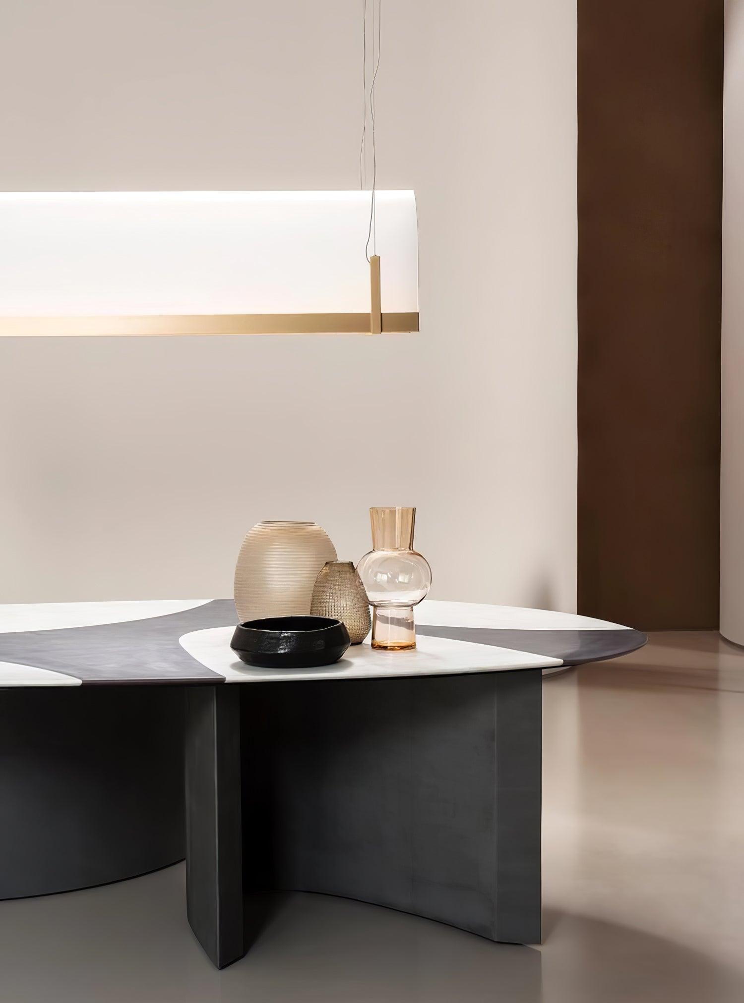 Cevinen Linear Gold Pendant Light - Letslighting