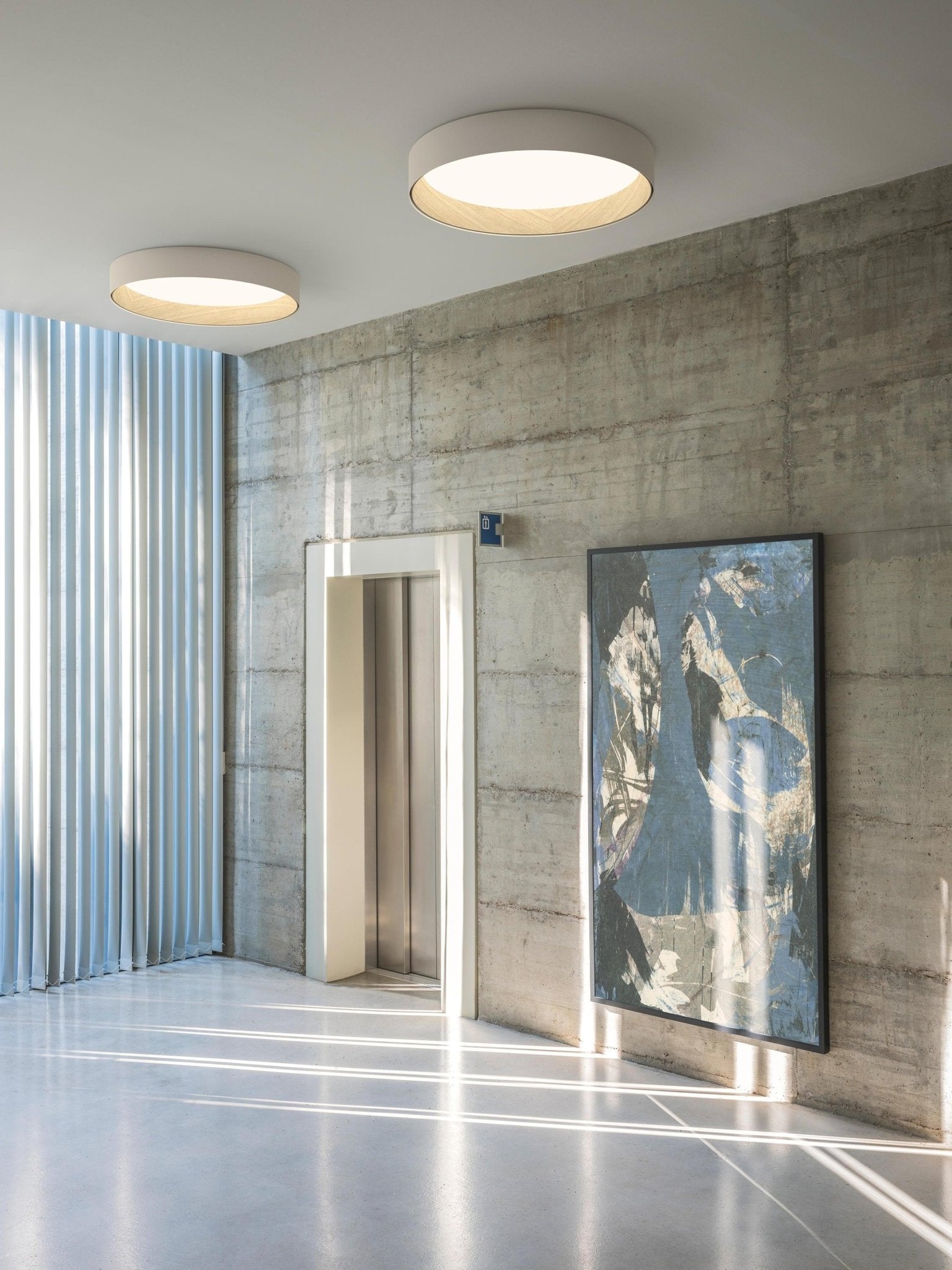 Elvenis Modern Minimalist Round Ceiling Lamp - Letslighting