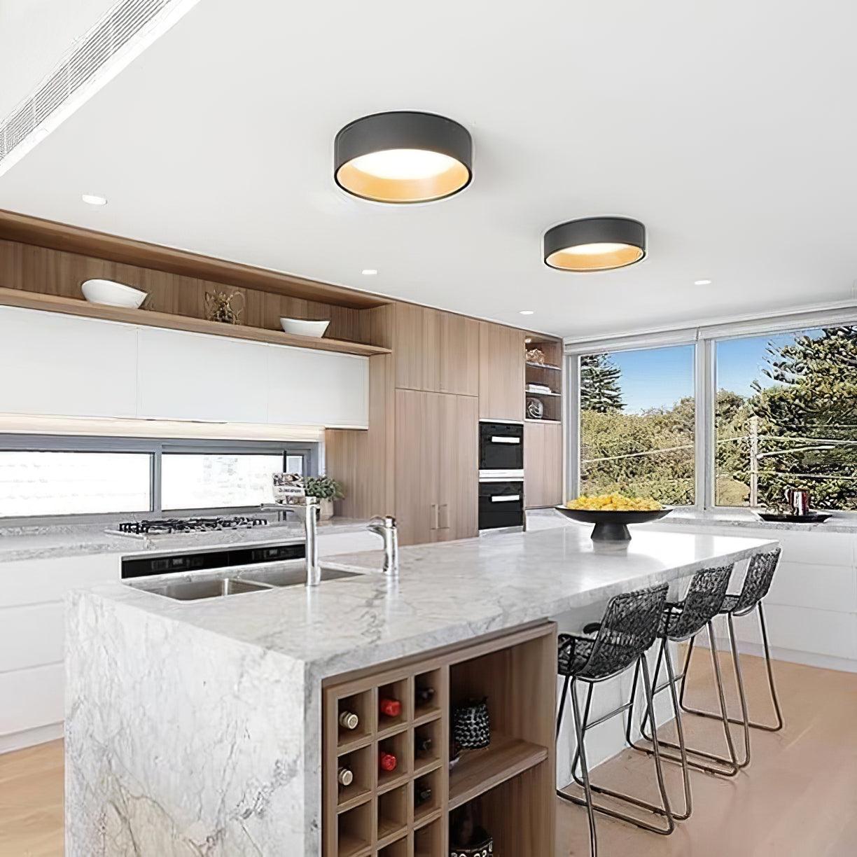 Elvenis Modern Minimalist Round Ceiling Lamp - Letslighting