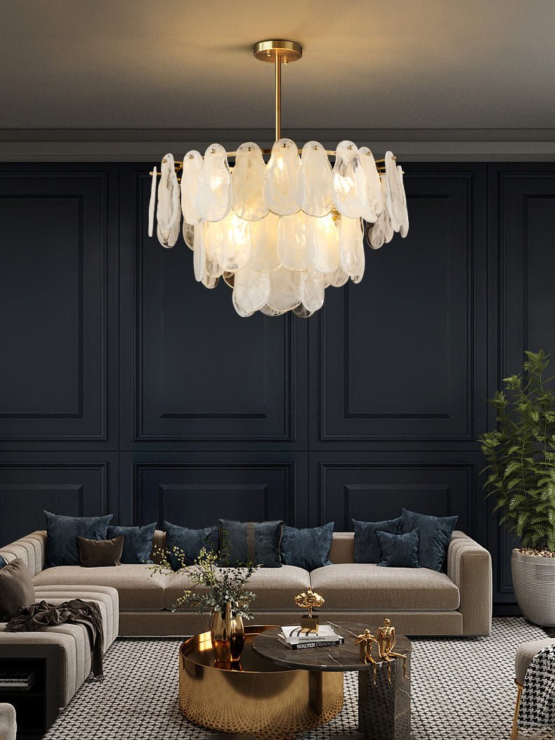 Zosolia Postmodern Luxury Round Cloud Glass Chandelier - Letslighting