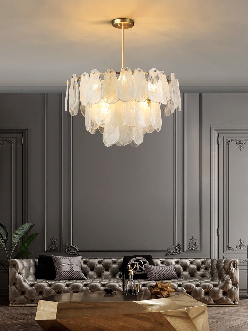 Zosolia Postmodern Luxury Round Cloud Glass Chandelier - Letslighting