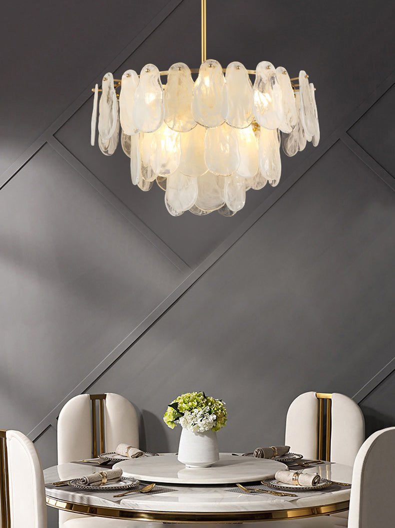 Zosolia Postmodern Luxury Round Cloud Glass Chandelier - Letslighting