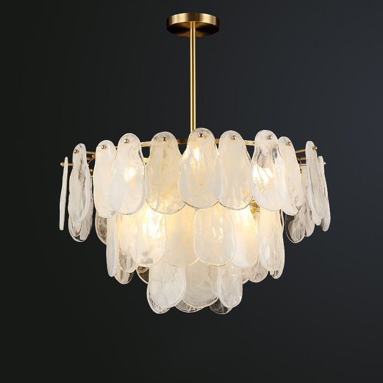 Zosolia Postmodern Luxury Round Cloud Glass Chandelier - Letslighting